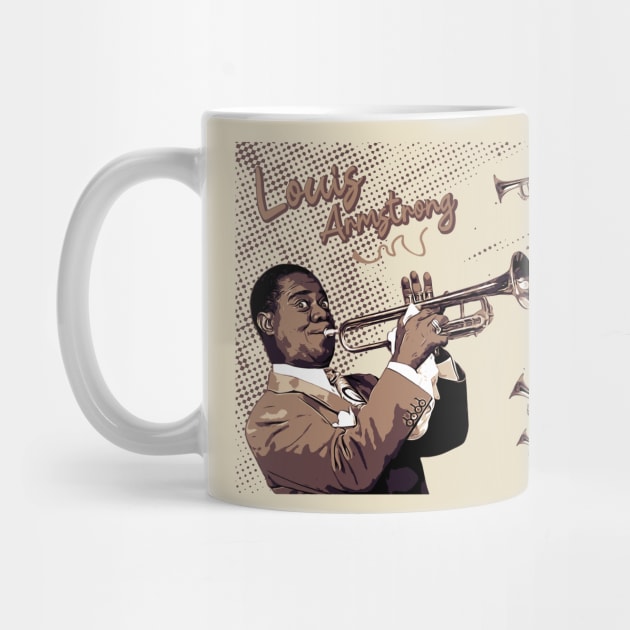 Louis Armstrong by Degiab